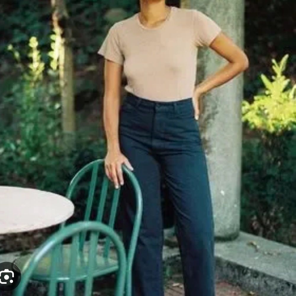 OZMA Cara Straight Leg Twill Pant -25
